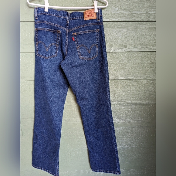 Levi's 550 Relaxed Fit Boot Cut women's size 8 - Picture 3 of 8